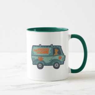 Paisely Scooby-Doo Driving Mystery Machine Mug