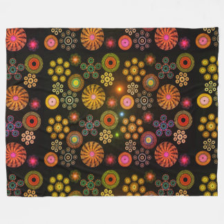 Paisley 5 fleece blanket