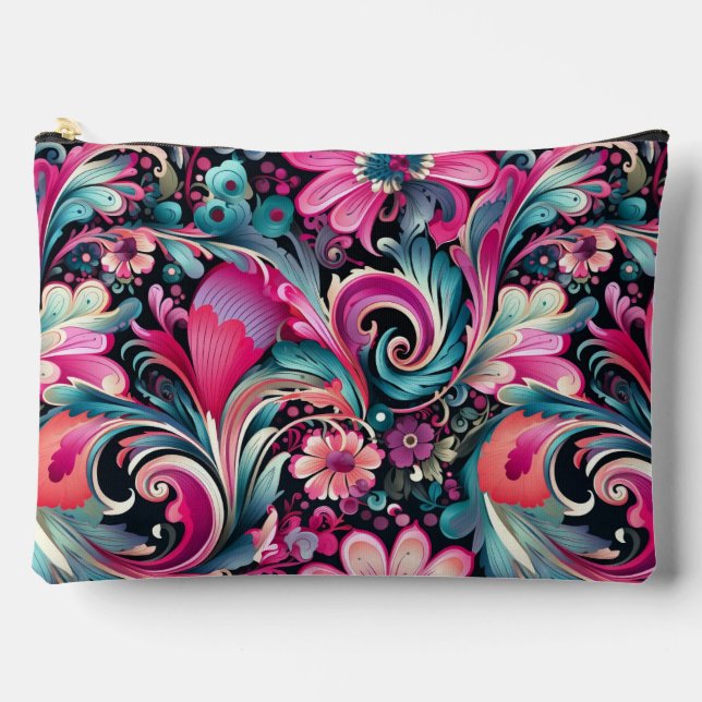 Paisley  accessory pouch (Front)