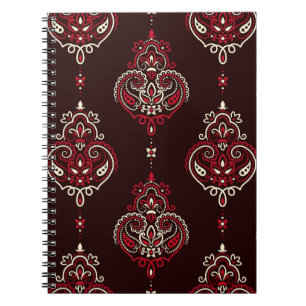 Paisley Bandana: Boho Vintage Print. Notebook