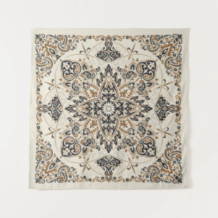 Paisley Bandana Print Silk Design Tapestry
