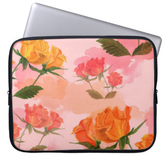 Paisley bandana print, silk scarf design. laptop sleeve