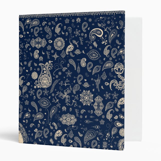 Paisley Binder (Front/Inside)