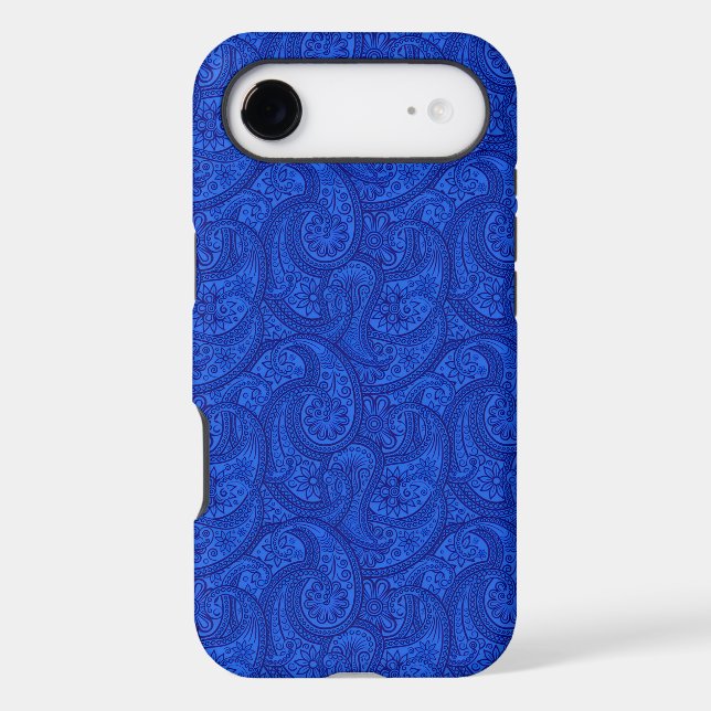 Paisley bleu (Verso)