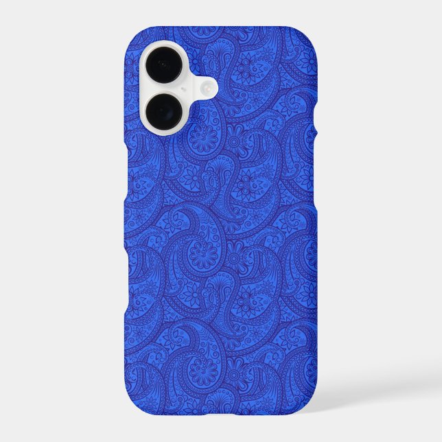 Paisley bleu (Verso)