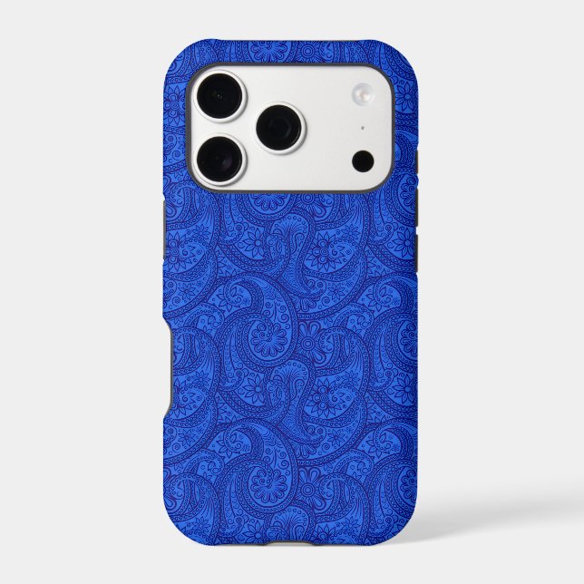 Paisley bleu (Verso)