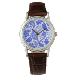 Paisley Blue Fashion Watch by Julie Everhart