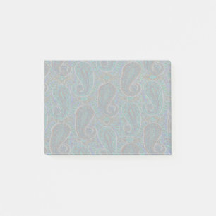 Paisley Blue Indian Boho Classic Vintage Post-it Notes