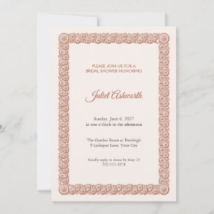 Paisley Boteh Bridal Shower Invitation