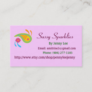Paisley Business Cards