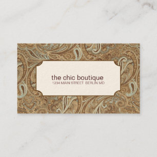 Paisley Cartes de visite