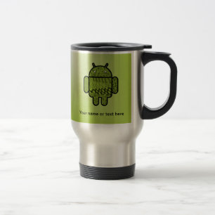 Paisley Character for the Android™ Robot Travel Mug