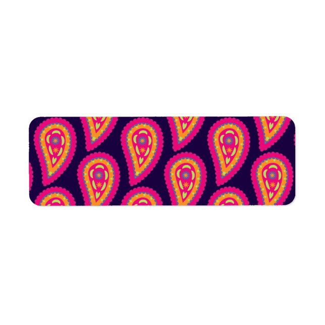 Paisley coloré (Devant)