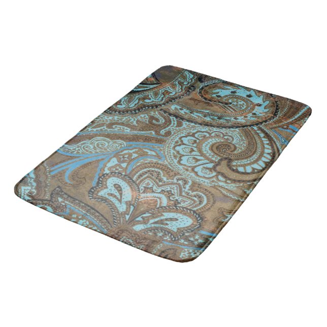 Paisley Damask - Bathmat (Angled)