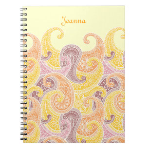 Paisley dans le Carnet citron