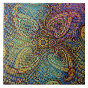 Paisley Decorative Tile