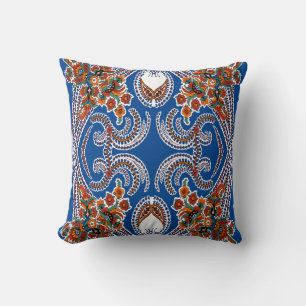 Paisley Design #10 at SusieJayne Throw Pillow