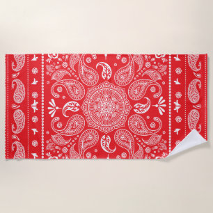 Paisley Design-1 Beach Towel