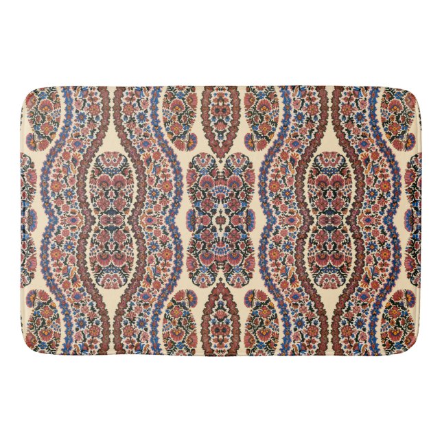 Paisley Design #7 at SusieJayne Bath Mat (Front)