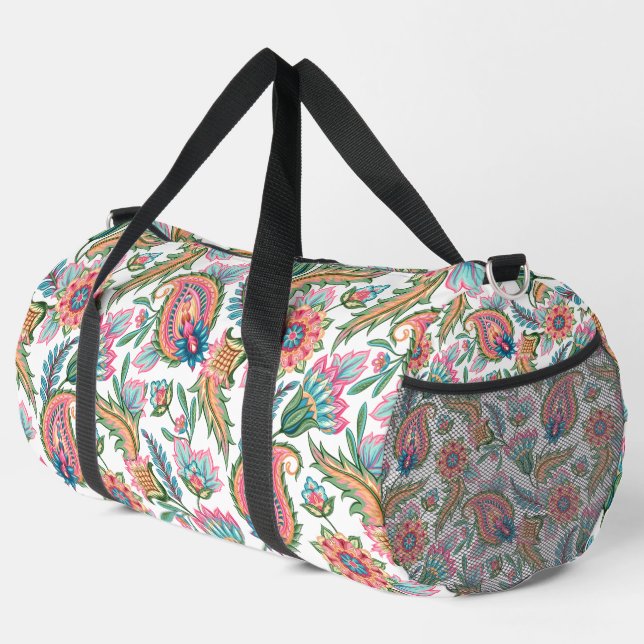 Paisley Duffle Bag (Right Corner)