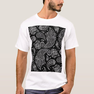 Paisley elegance: seamless ethnic pattern. T-Shirt