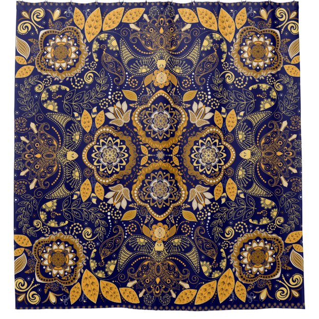 Paisley Elegance: Textile Design Pattern (Front)