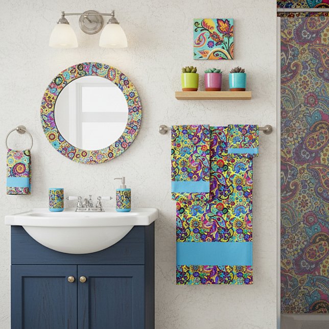 Paisley floral clair (Créateur téléchargé)