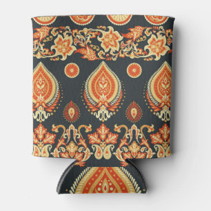 Paisley Floral: Oriental Ethnic Seamless Can Cooler