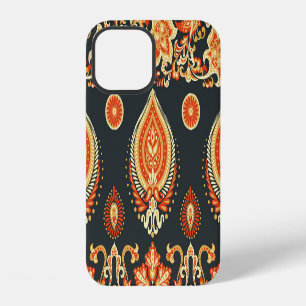 Paisley Floral: Oriental Ethnic Seamless iPhone 12 Case