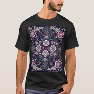 Paisley floral, square pocket design. T-Shirt