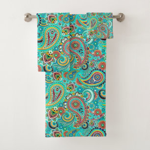 Paisley floral turquoise