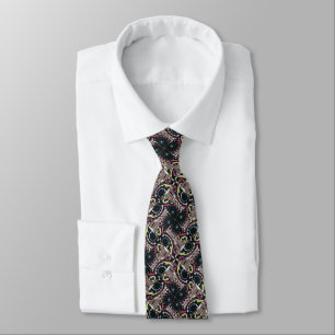 Paisley Fractal Tie
