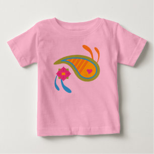 Paisley Fun Baby T-Shirt