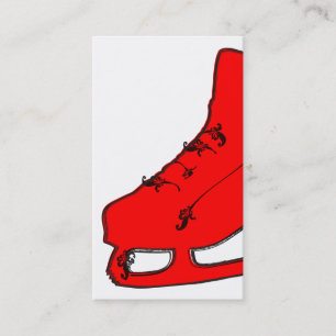 paisley ice skate business card