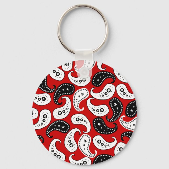 Paisley Keychain (Front)