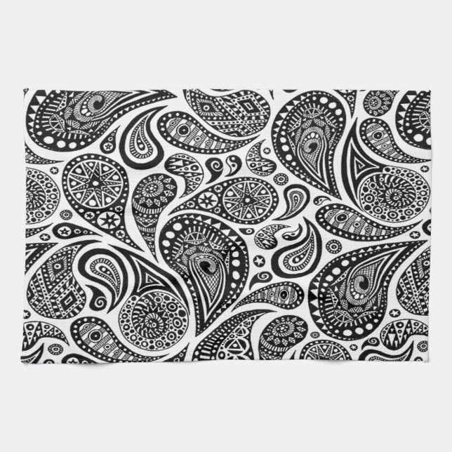 Paisley Kitchen Towel (Horizontal)