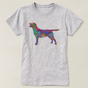 Paisley Labrador T-Shirt