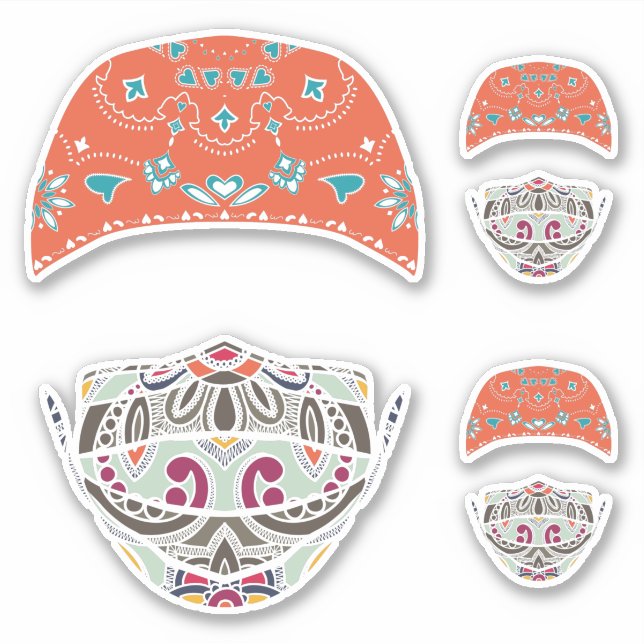 paisley med mask (Front)