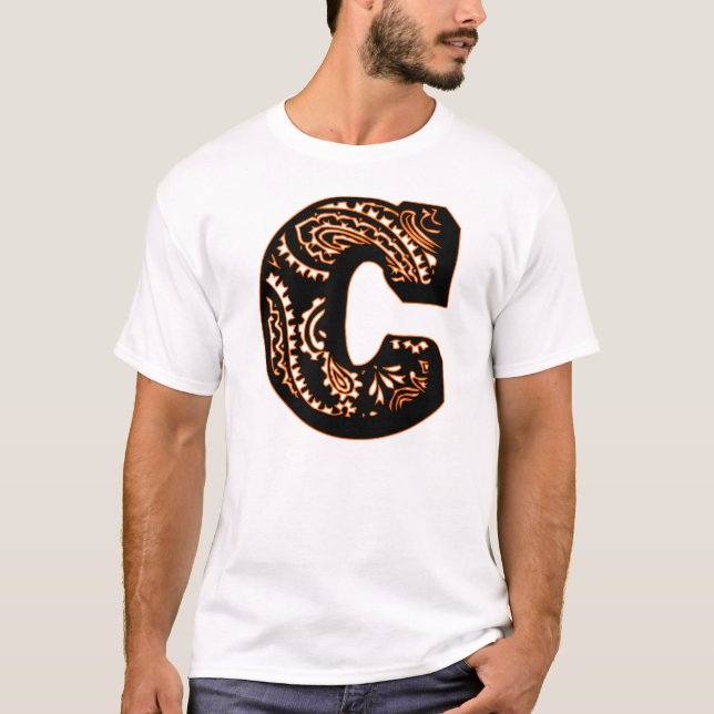 Paisley Monogram - B T-Shirt (Front)