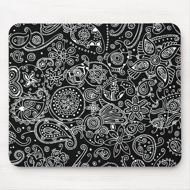 Paisley Mouse Pad (Front)