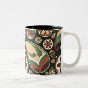 Paisley & Mug florale