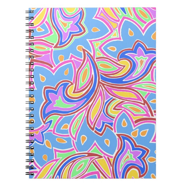 Paisley Multi Notebook (Front)