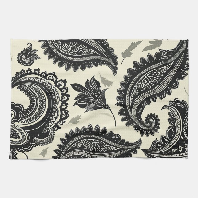 Paisley Palaces Kitchen Towel (Horizontal)