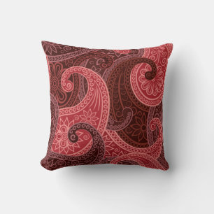 Paisley Paradise in Apple Pillow