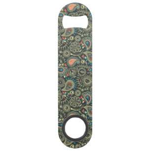 Paisley Pattern 3 Speed Bottle Opener