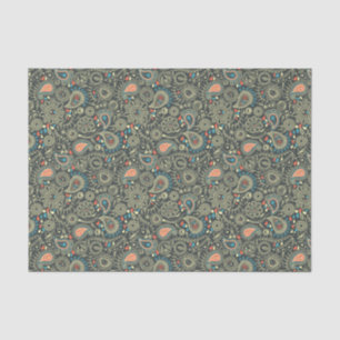 Paisley Pattern 3 Tissue Paper