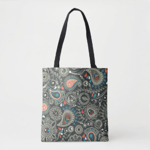 Paisley Pattern 3 Tote Bag