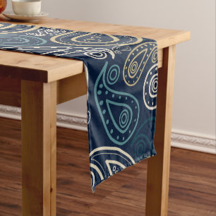 Paisley Pattern Long Table Runner
