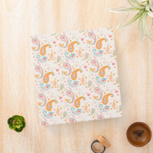 Paisley Pattern, Persian Paisley, Oriental Paisley Binder
