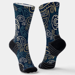 Paisley Pattern Socks